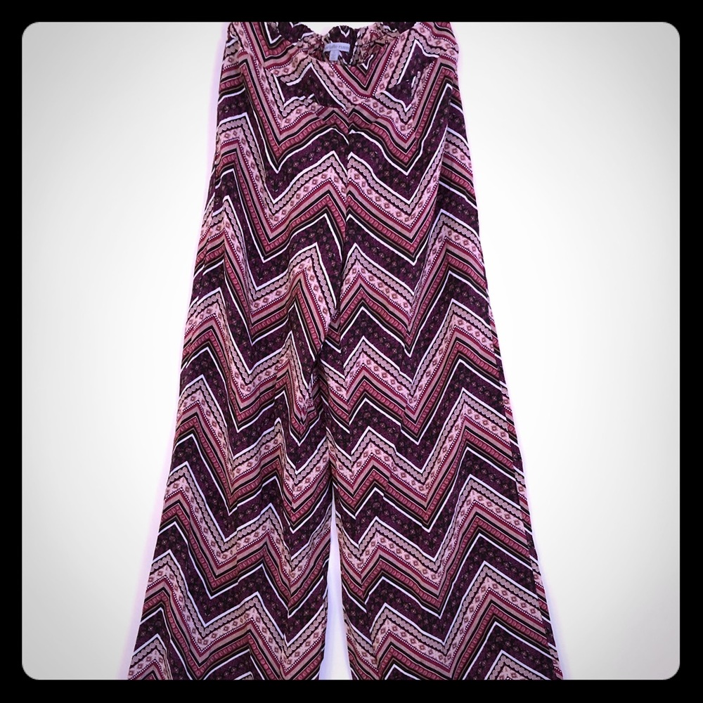 Charlotte Russe Bohemian Flowy Pants